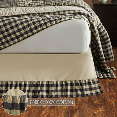 My Country Ruffled Queen Bed Skirt 60x80x16 - The Fox Decor